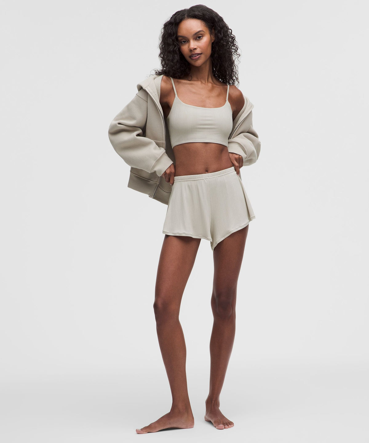UnderEase High-Waist Ribbed Shortie Underwear